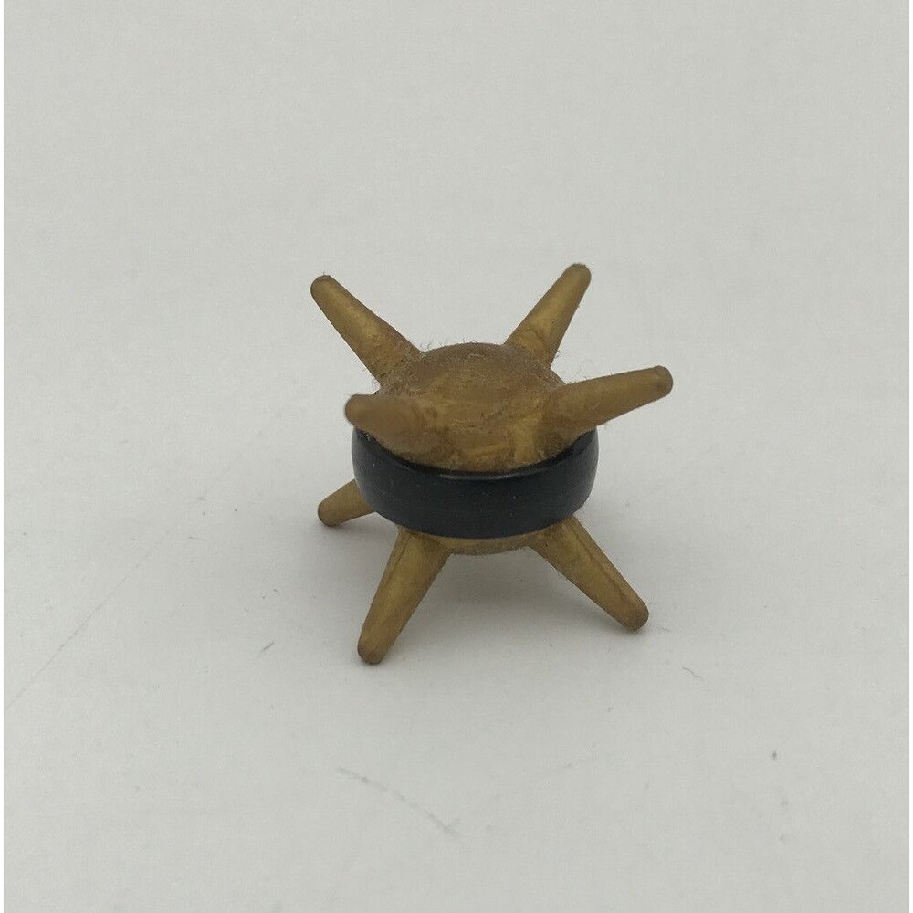 LEGO Bionicle - Thornax Fruit Spiked Ball with Black Band - Pearl Gold